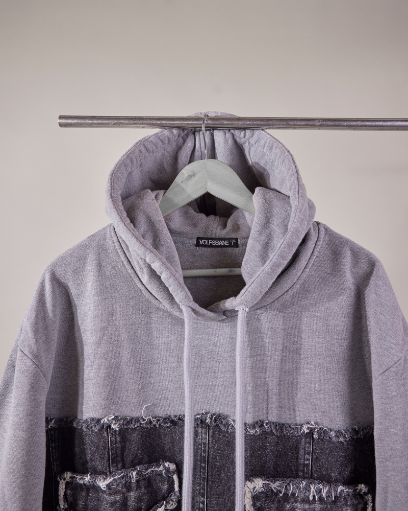 Raw Denim Lunar Hoodie