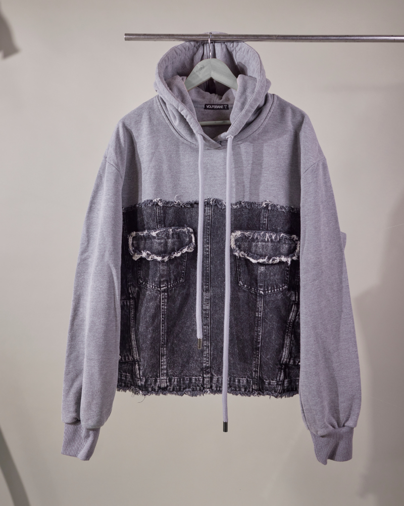 Raw Denim Lunar Hoodie